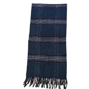 Green Tartan Plaid Scarf Fall Winter Fashion Accessory Layers Men's Gift